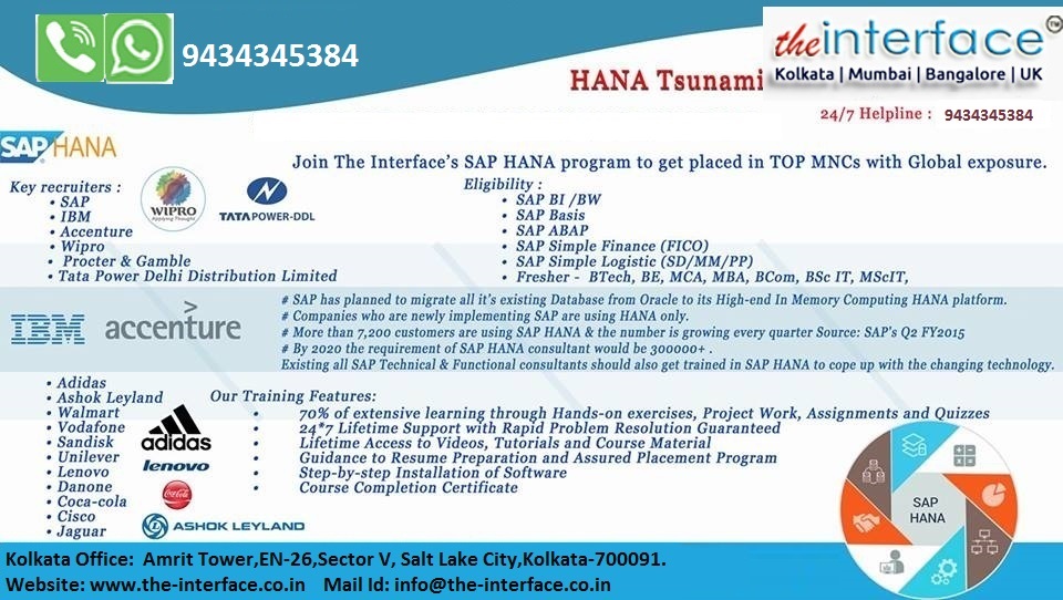 SAP training in Kolkata