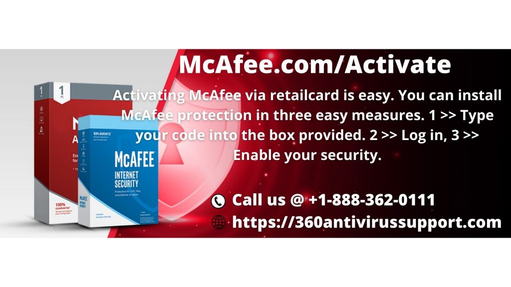 mcafee activate