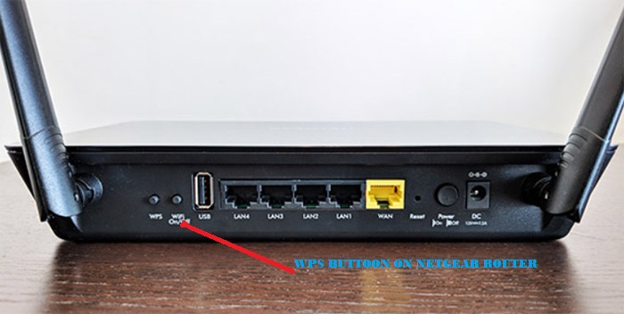 WPS Button on netgear
