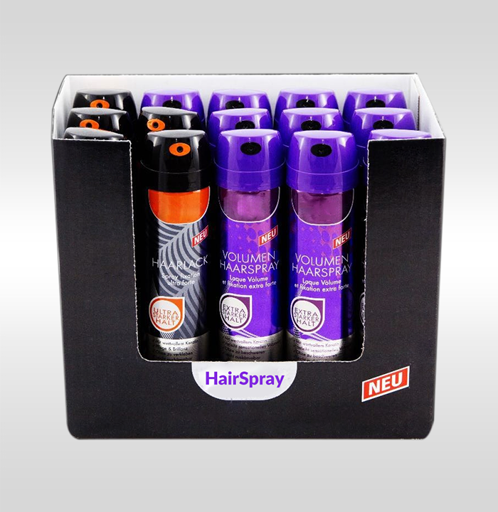 Hairspray Packaging Wholesale