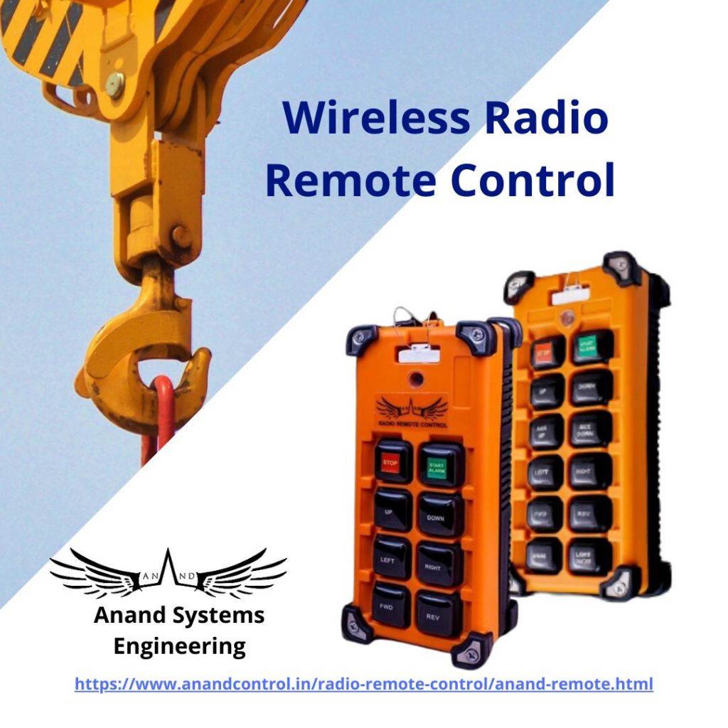 Why overhead crane remote control systems are in demand- Anand Systems Engineering Private Limited