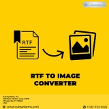 RTF to image converter – the importance of using this converter