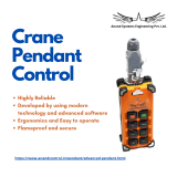 How crane pendant control switch is used for an overhead crane?