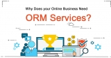 Why does your online business need ORM Services?