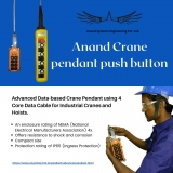 What is a crane pendant switch and how does it work?