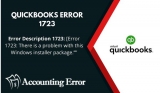 How to Troubleshoot the QuickBooks Error 1723?