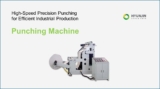 Paper Container Blank Punching Machine | HYUNJIN