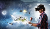 Which programming language is used for AR/VR development?