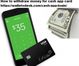 How do I withdraw money from my Cash Card?