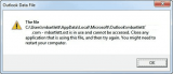 Fix Outlook error message “The file .ost is in use and cannot be accessed”